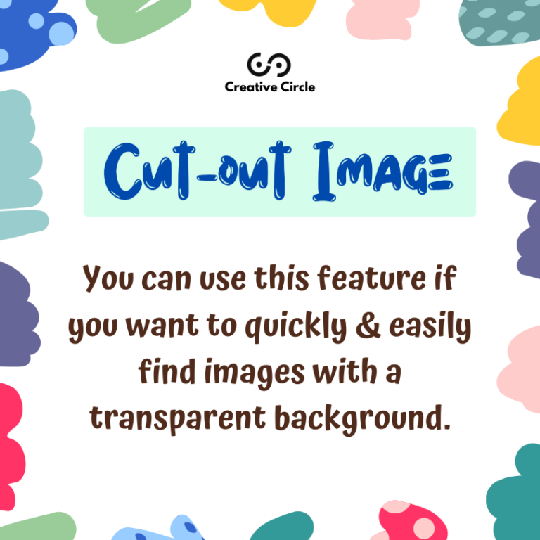 2 of 4 Carousel page, square post about Canva Features, Tips, & Tricks, Cut-out Image definition